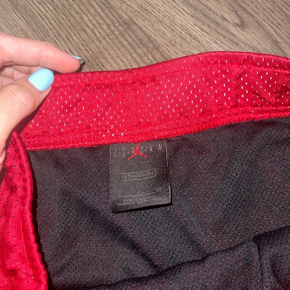 Jordan Red Athletic Men's Shorts - Picture 3 of 3